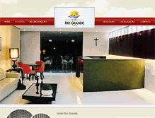 Tablet Screenshot of hotelriograndeba.com.br